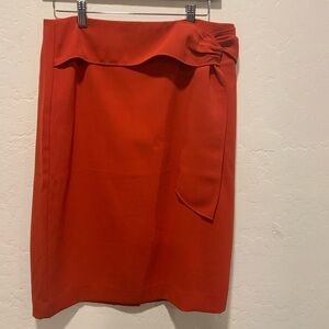 NWT Ann Taylor Red Skirt || 8 || Ann Taylor